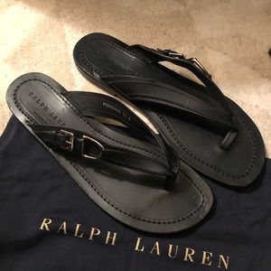Ralph Lauren Leather Sandals
